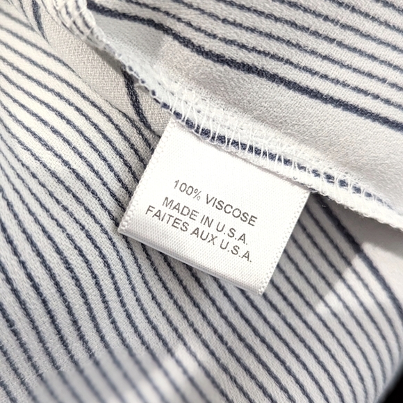 MISA Los Angeles Stripe Dress Medium - Picture 4 of 5